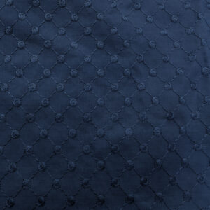 BAHAR 1103 Royal Blue Embroidered Fabric