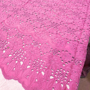 MAGNA 0486 Embroidery Pink Fabric