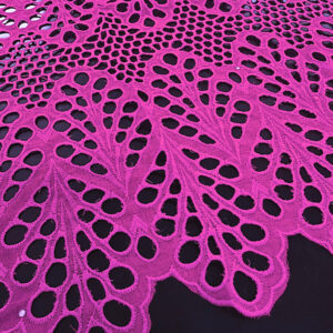 SIGMA A8743 Pink Embroidered Fabric