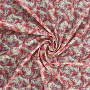 Afra Print Embroidery Fabric