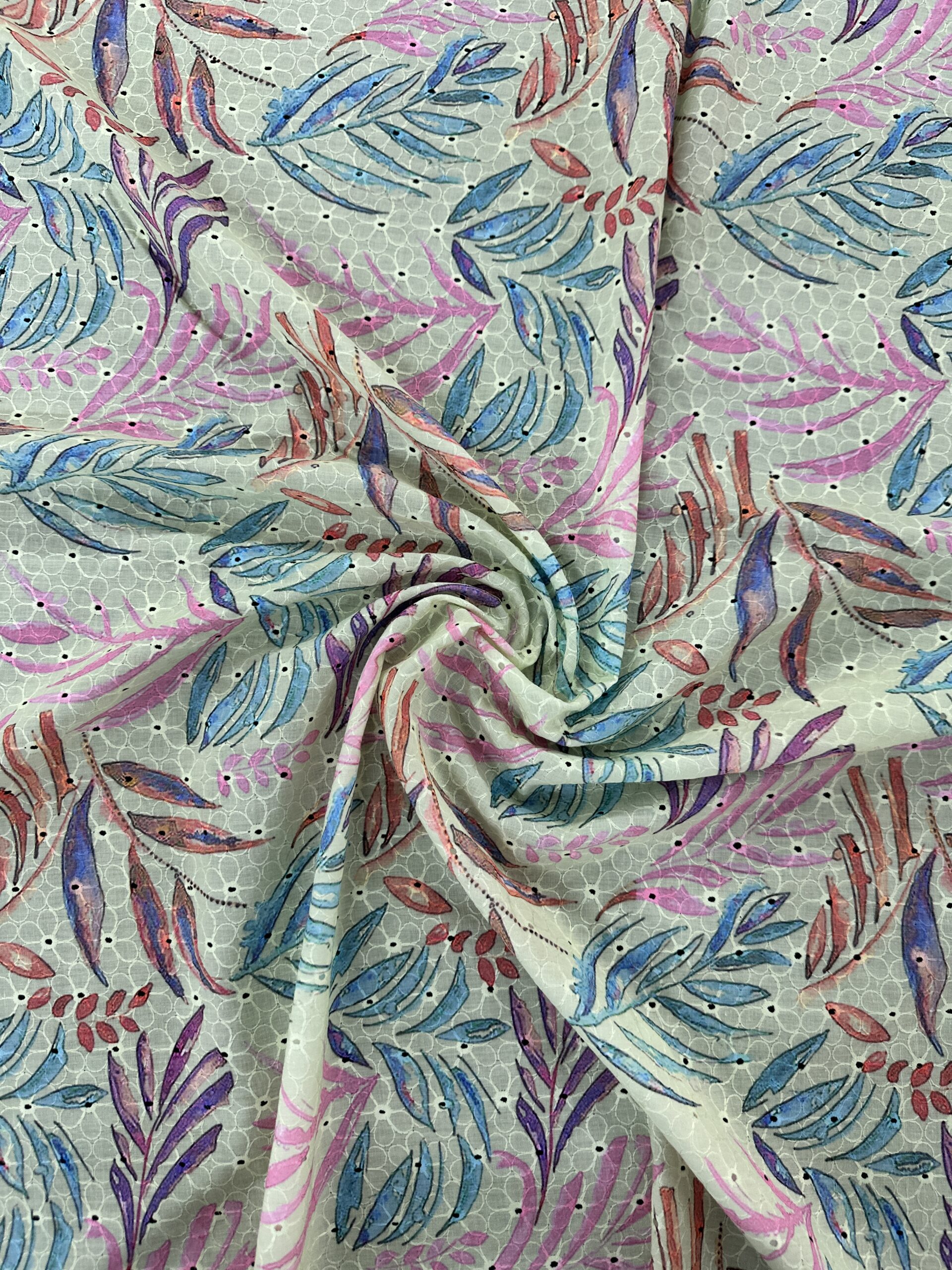 Asma Embroidery Fabric