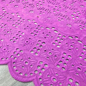 MAGNA 0489 Pink EMB Fabric