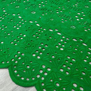 MAGNA 0489 Green EMB Fabric