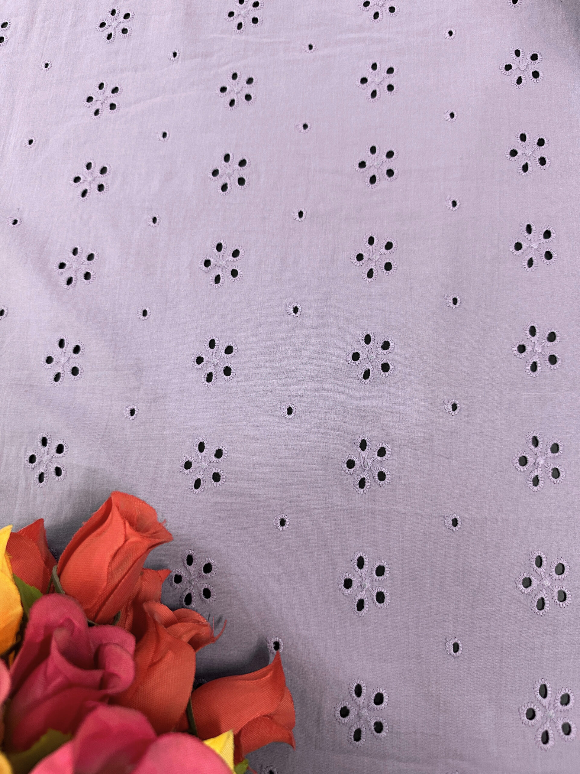 MAHA Light Blush Pink Cotton Fabric- PE0465A