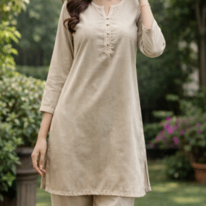 ‘Saada in style’ Tulip Beige Co-ord Set TUP-001 <br>   (Set of 5 - M , L, XL, XXL, 3XL)